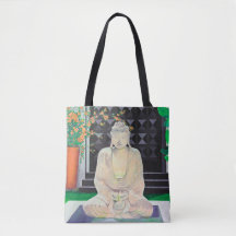 Buddha Tote-Tasche