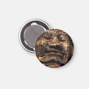 Buddha-Totem Angkor Wat Kreis Magnet