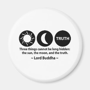 Buddha Truth Zitat Magnet