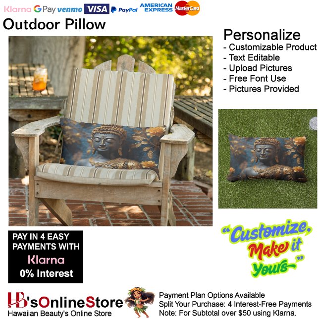 Buddha Ultra-gemütlich Outdoorwirt-Kissen Kissen Für Draußen (Buddha Ultra Cozy Outdoor Throw Pillow.)