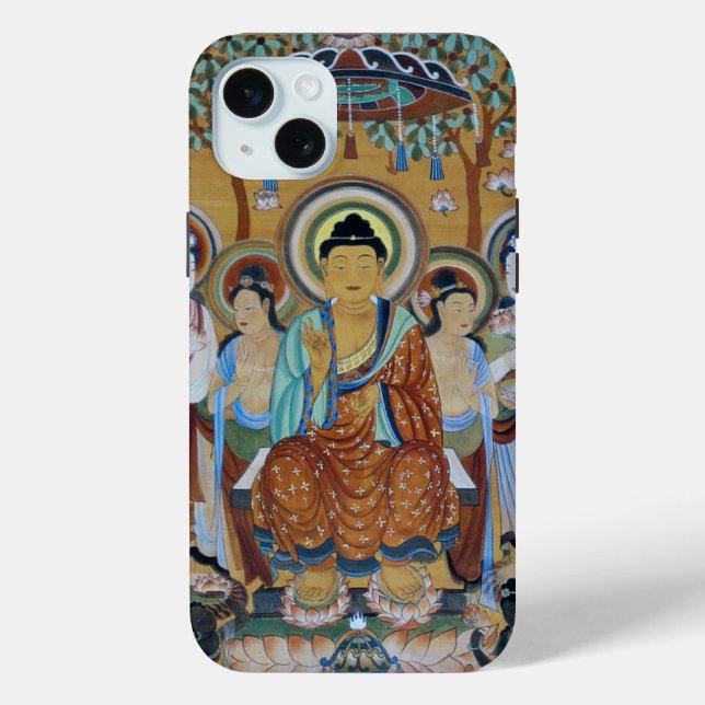 Buddha, umgeben von Bodhisattva Case-Mate iPhone Hülle (Rückseite)
