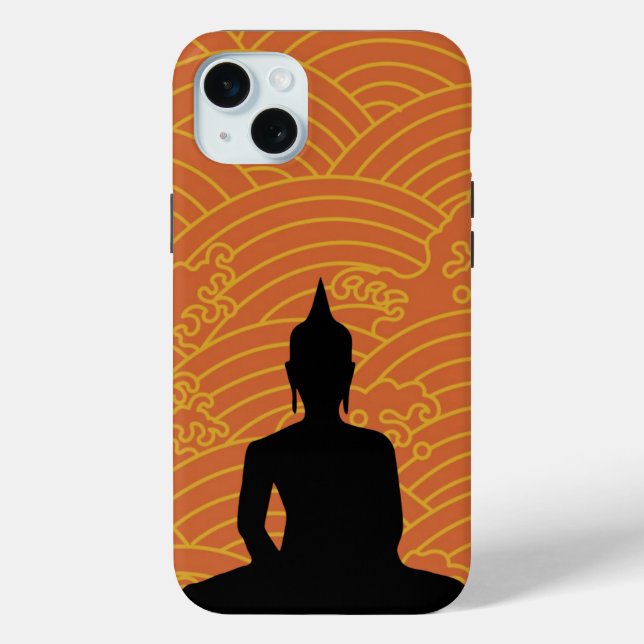 Buddha vermitteln Case-Mate iPhone hülle (Rückseite)