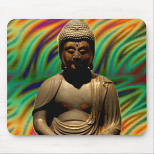 Buddha vermitteln mousepad