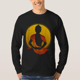 Buddha Vintag Buddhismus Meditation Spirituell T-Shirt