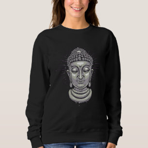 Buddha Vintag, Buddhismus Meditation Sweatshirt