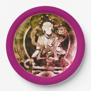 Buddha, Vintag Heruka, Tibet (Party) P Pappteller