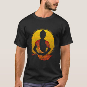 Buddha Vintage Zen Buddhismus Yoga Meditation Geis T-Shirt
