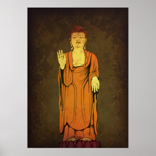 Buddha Vitarka Mudra Poster