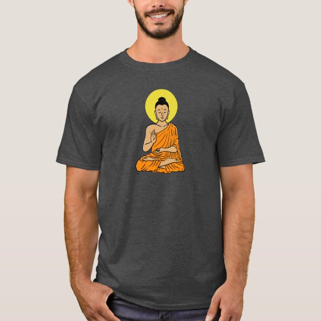 Buddha von Buddhism.net T-Shirt (Vorderseite)