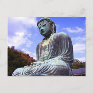 Buddha von Kamikura 2- Postkarte