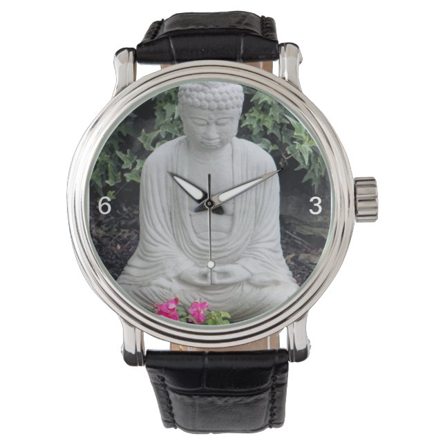 Buddha Watch Armbanduhr (Vorderseite)