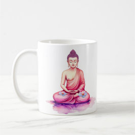 Buddha Watercolor Cup, Meditation / Yoga Kaffeetasse