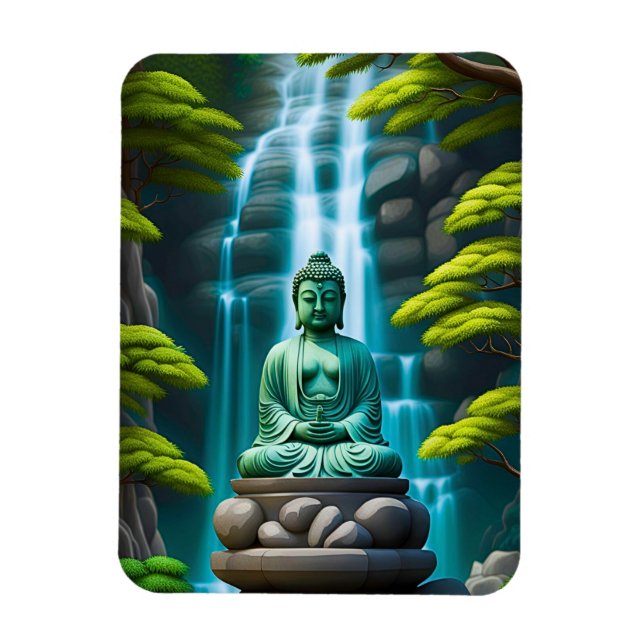 Buddha Waterfall Magnet (Vertikal)
