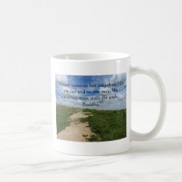 Buddha-Weg-Zitat Kaffeetasse