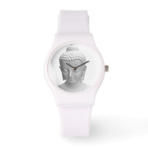 Buddha White Armbanduhr