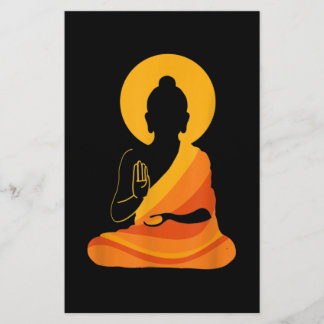 Buddha YingYang Zen Yoga, Relax, Enjoy Life Briefpapier