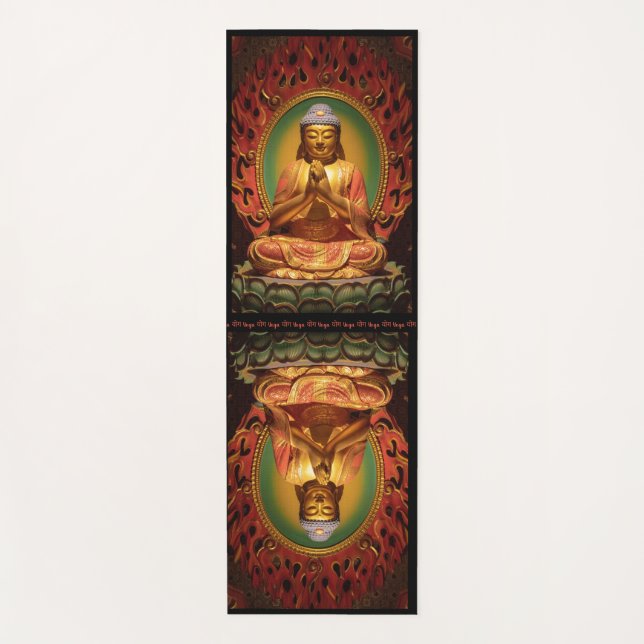 Buddha Yoga Yogamatte (Vorderseite)