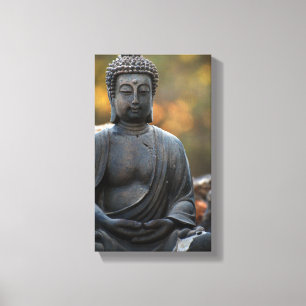 Buddha Zen Garden Peace Canvas Print Leinwanddruck