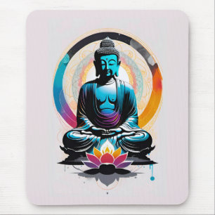 Buddha Zen Kunst Mousepad