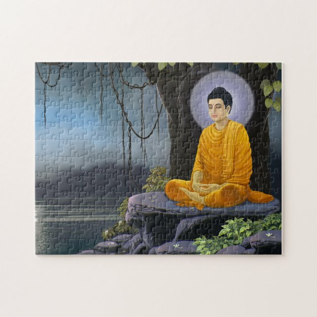 Buddha Zen-Meditation Puzzle (Horizontal)