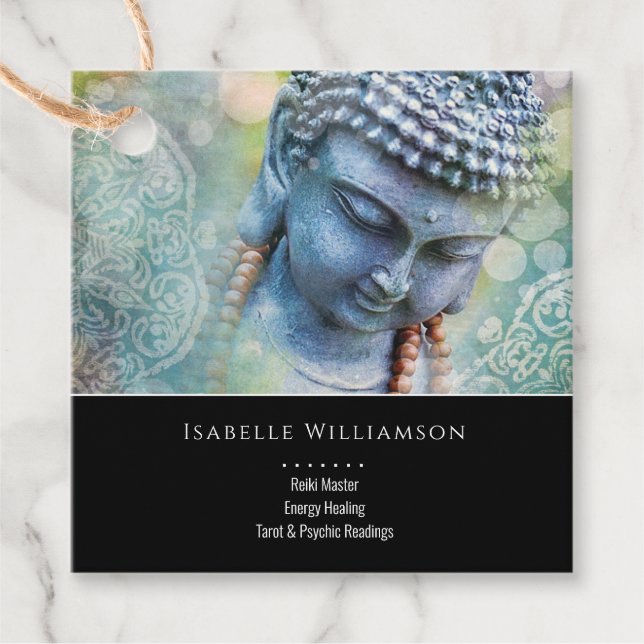 Buddha Zen Reiki Yoga Meditation Heilige spirituel Geschenkanhänger (Vorderseite)