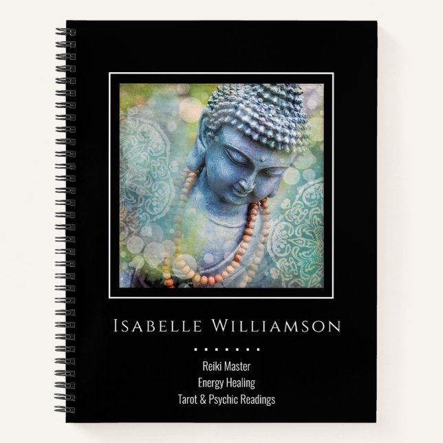 Buddha Zen Reiki Yoga Meditation Heilige spirituel Notizbuch (Vorderseite)