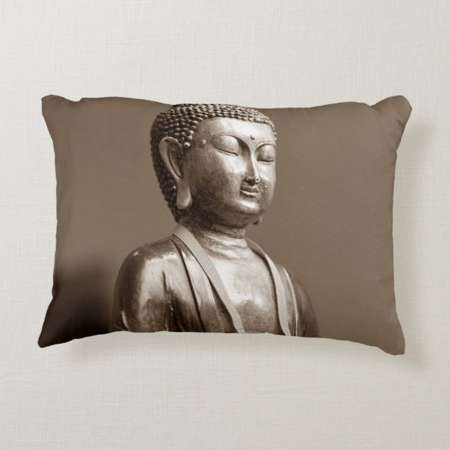 Buddha Zierkissen (Rückseite)