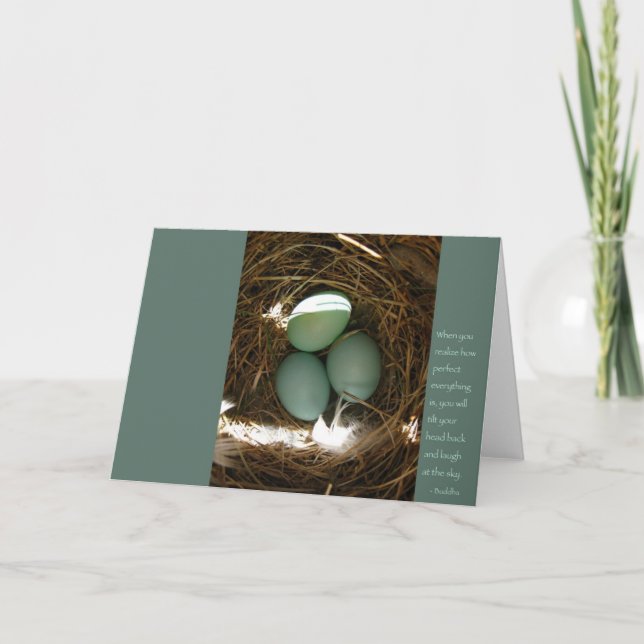 Buddha-Zitat-Karte Karte (Vorderseite)