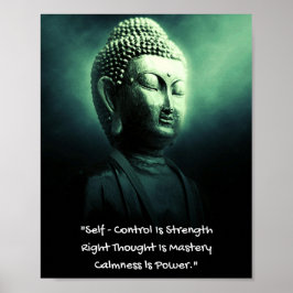 Buddha Zitat Poster