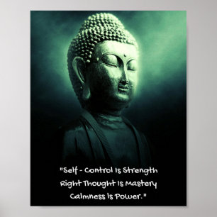 Buddha Zitat Poster