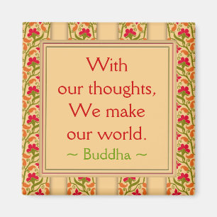 Buddha zitiert ~ motivierend Magneten Magnet