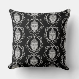 Buddha Zuhause und Leben Kissen