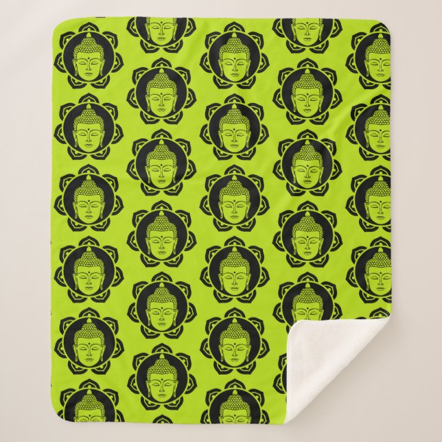 Buddha Zuhause und Leben Sherpadecke (Vorderseite)