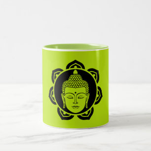 Buddha Zuhause und Leben Zweifarbige Tasse