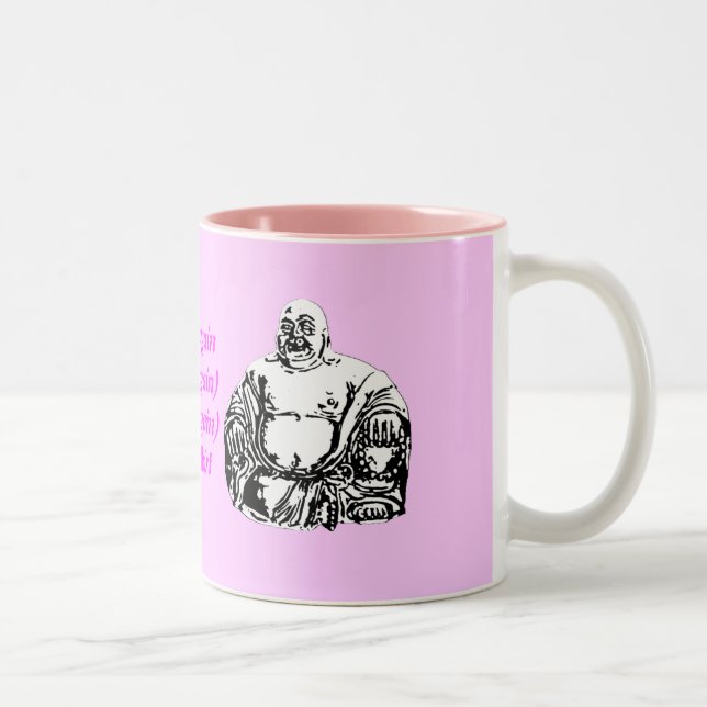 Buddha Zweifarbige Tasse (Rechts)