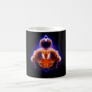 Buddhabrot Karte Mandelbrot Set Gautama Buddha Kaffeetasse