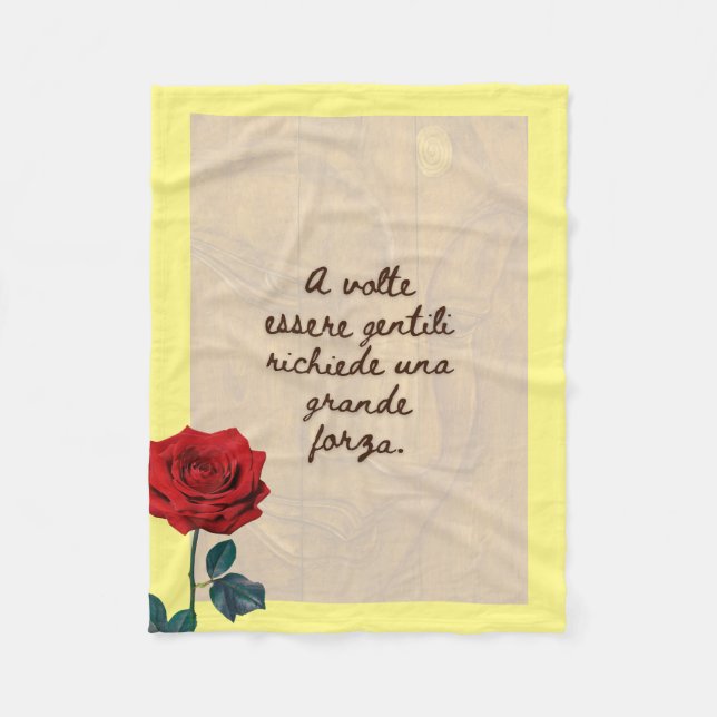 BuddhaHeute #2 Buddha Accogliente Fleecedecke (Vorderseite)