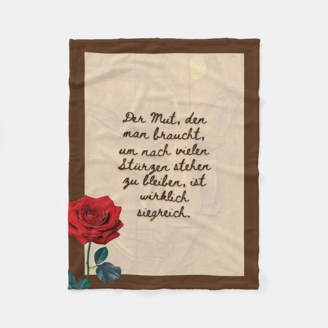 BuddhaHeute #3 Gemütlicher Buddha Fleecedecke (Vorderseite)