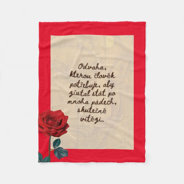 BuddhaHeute #4 Útulný Buddha Fleecedecke (Vorderseite)