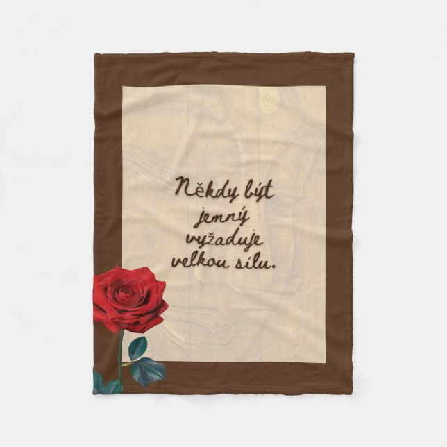 BuddhaHeute #6 Útulný Buddha Fleecedecke (Vorderseite)