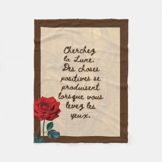 BuddhaHeute #8 Gemütlicher Buddha Fleecedecke (Vorderseite)