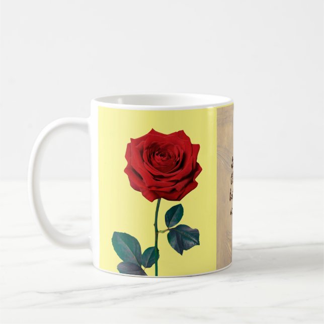 BuddhaHeute V1 #34 Zen Tasse - Buddha Rose (Links)