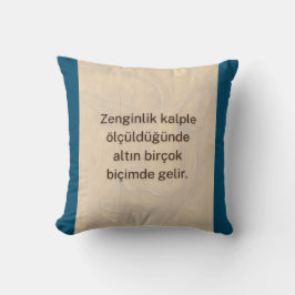 BuddhaHeute V2 Barış Yastığı #1 Alıntı Kissen