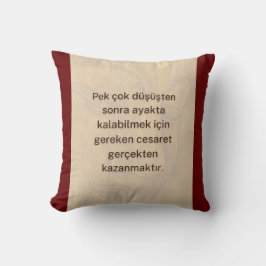 BuddhaHeute V2 Barış Yastığı #3 Alıntı Kissen