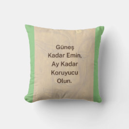 BuddhaHeute V2 Barış Yastığı #6 Alıntı Kissen