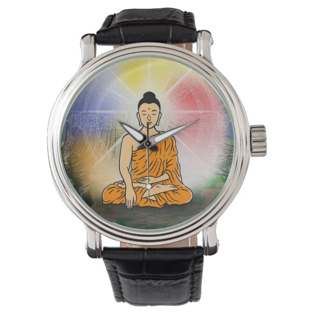 Buddhas Erleuchtung Armbanduhr