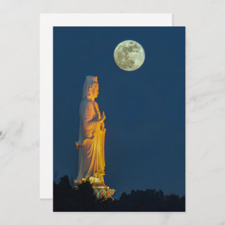 Buddhas Leben, Meditation und Mitgefühl Feiertagskarte