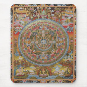 Buddhas Leben Mousepad