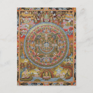 Buddhas Leben-Postkarte Postkarte