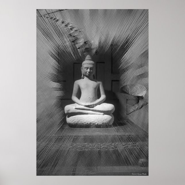Buddhas Path Print Poster (Vorne)